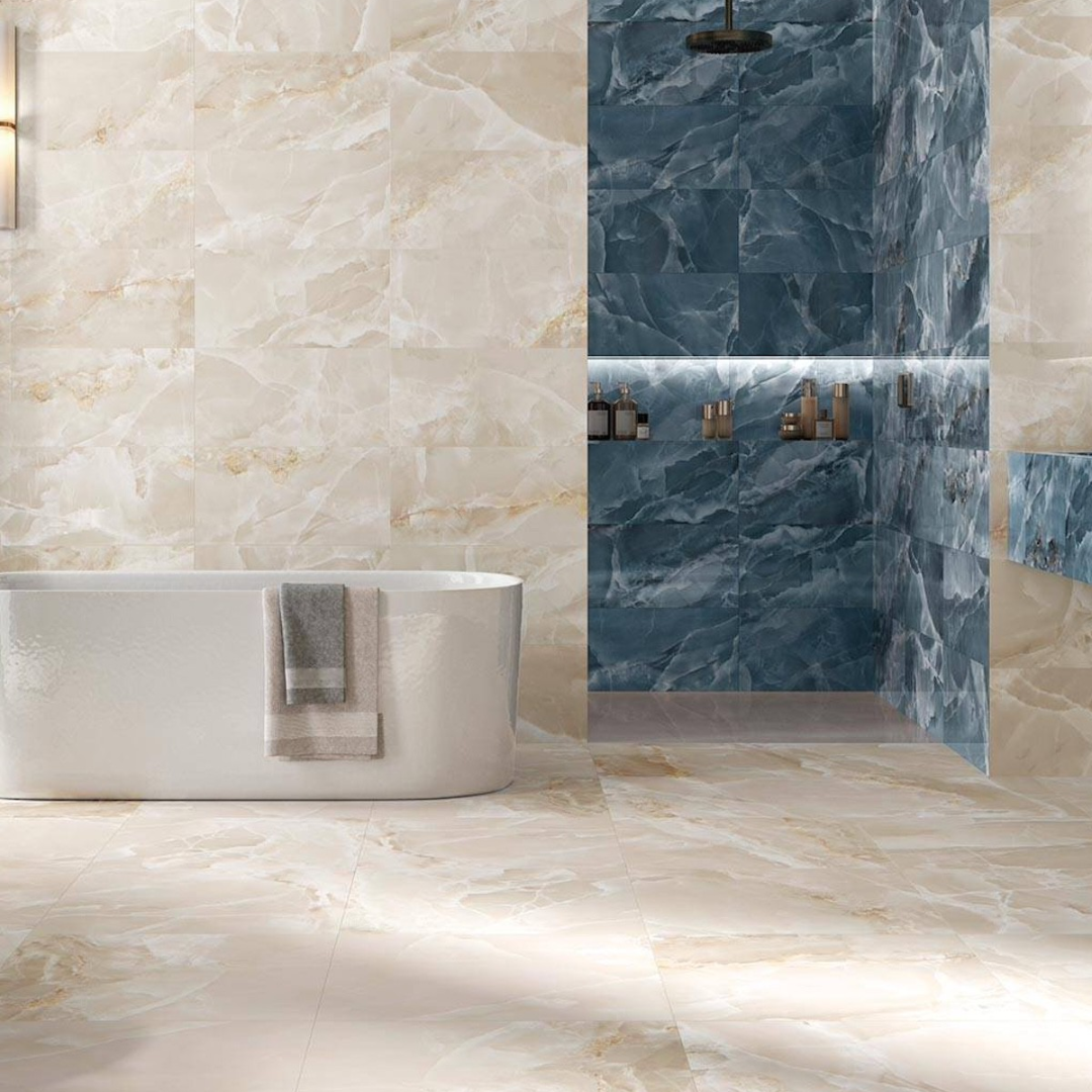 Muse Onyx Effect Matt Porcelain Tile