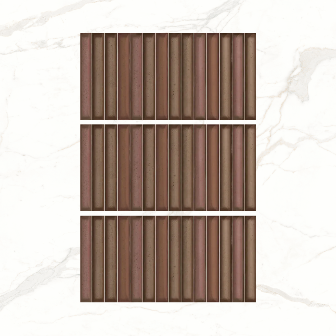 KitKat Small Format Japandi Contemporary Decorative Wall Tile
