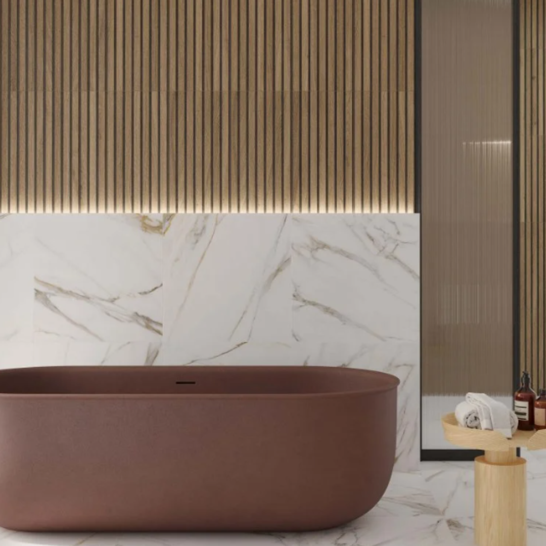 Tuscan Gold Marble Effect Ceramic Tile