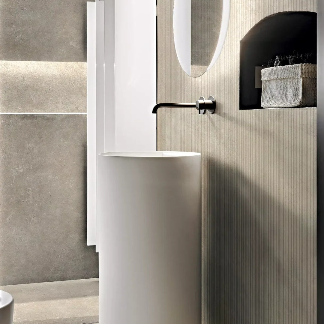 Casual Life Dove Grey PTV 36+ Bare and Shod foot easy clean slip resistance large format stone effect tile