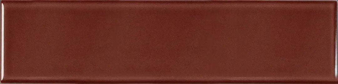 Metropolis Deep Red Metro Ceramic Wall Tile