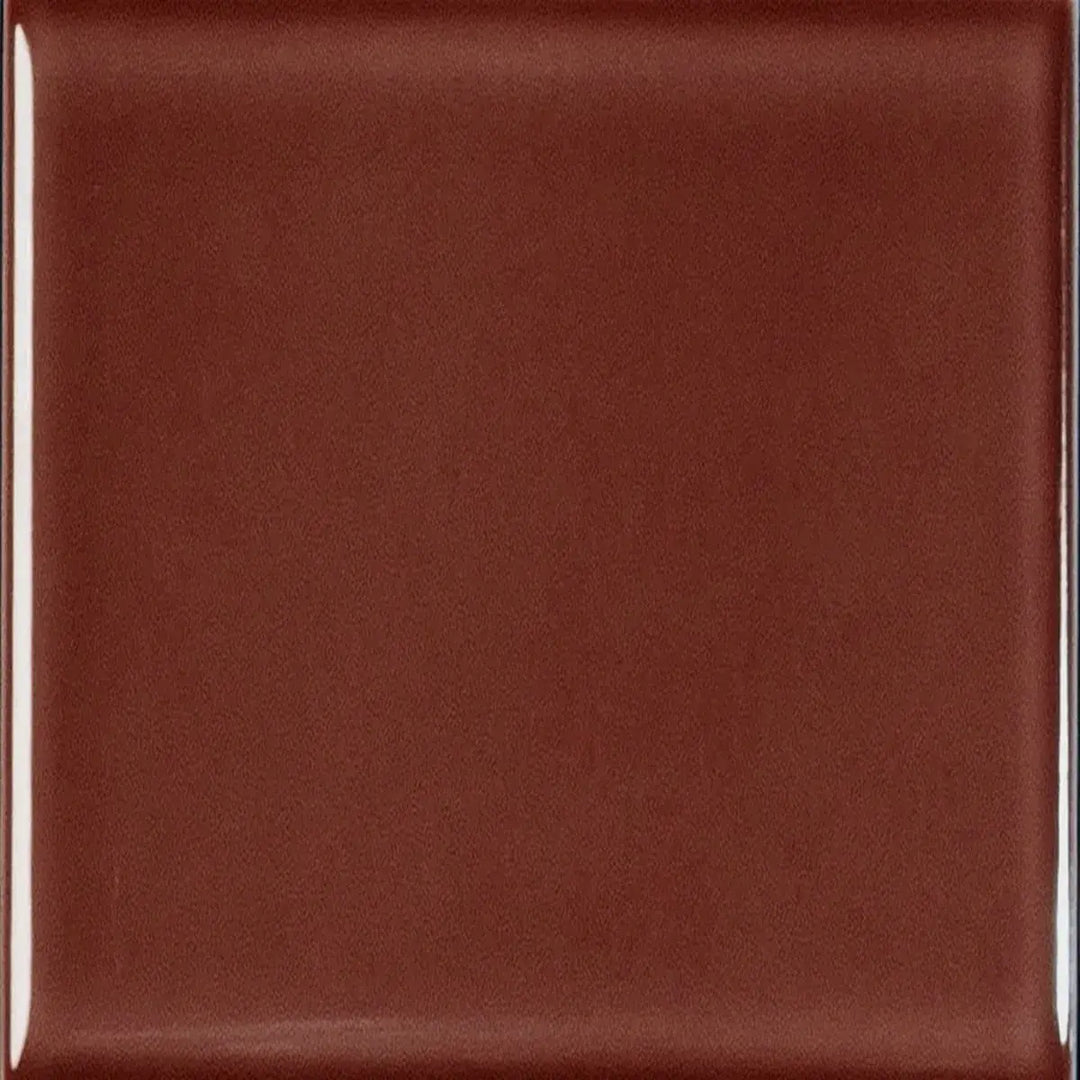 Metropolis Deep Red Metro Ceramic Wall Tile