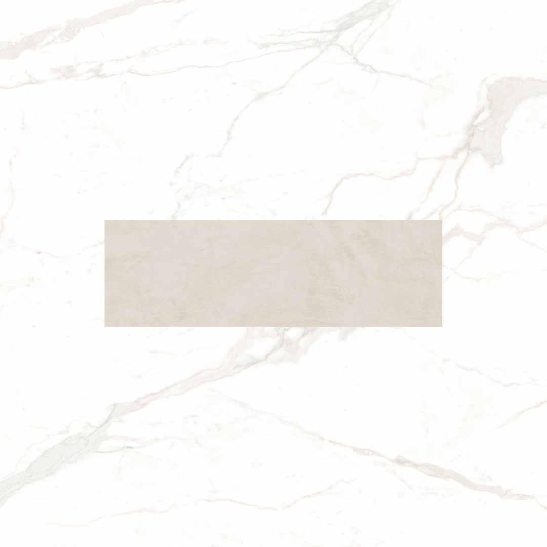 Enya Stone and Floral Effect Ceramic Wall Tile