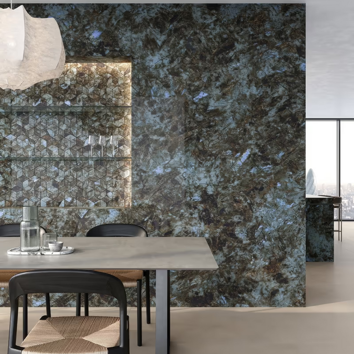 Marvel Diva Baobob Marble Effect Polished Porcelain Wall and Floor Tile