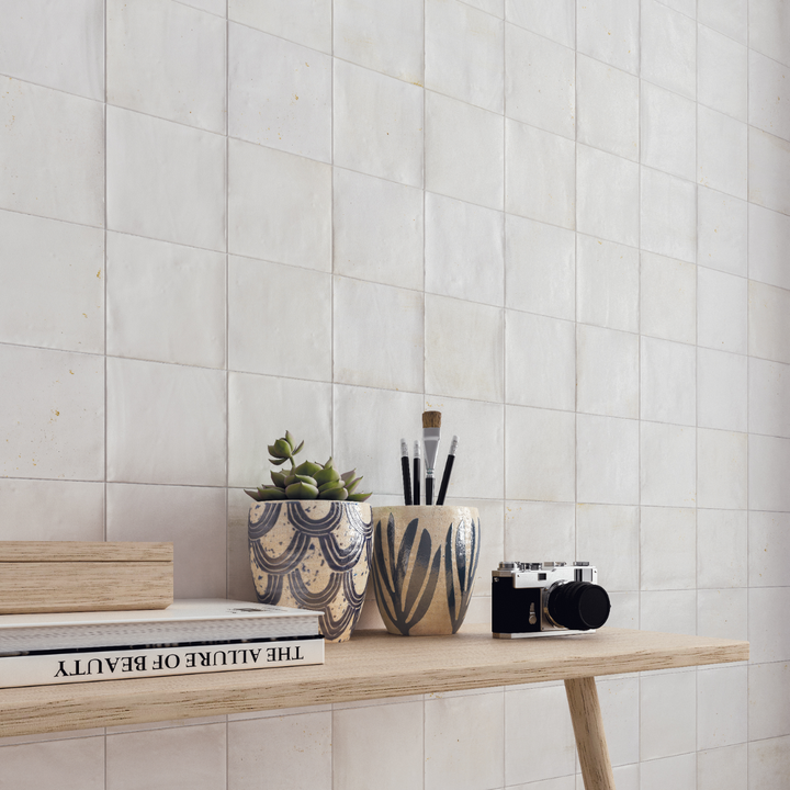 Saten Zellige Small Format Ceramic Wall Tiles