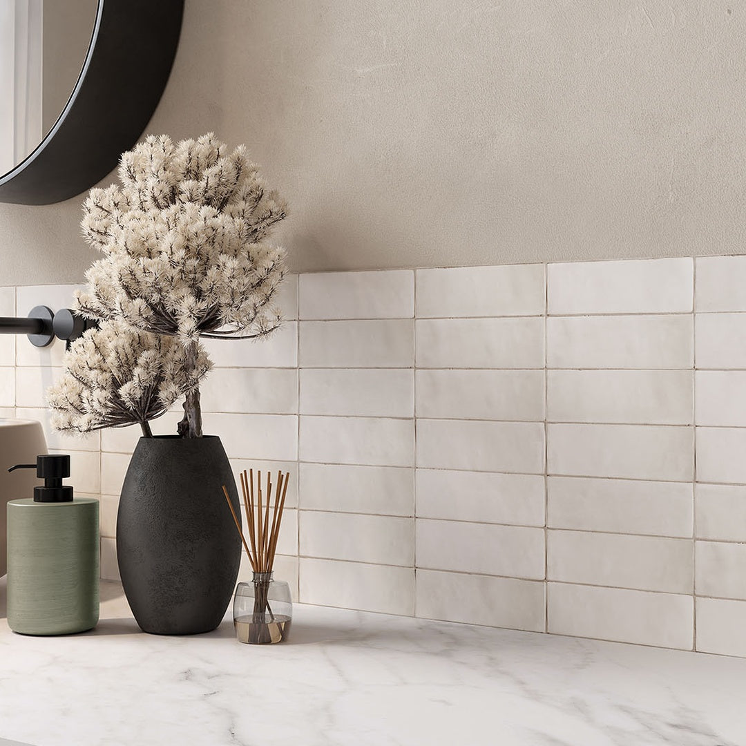 Tint Blanc Matt Metro Ceramic Wall Tile