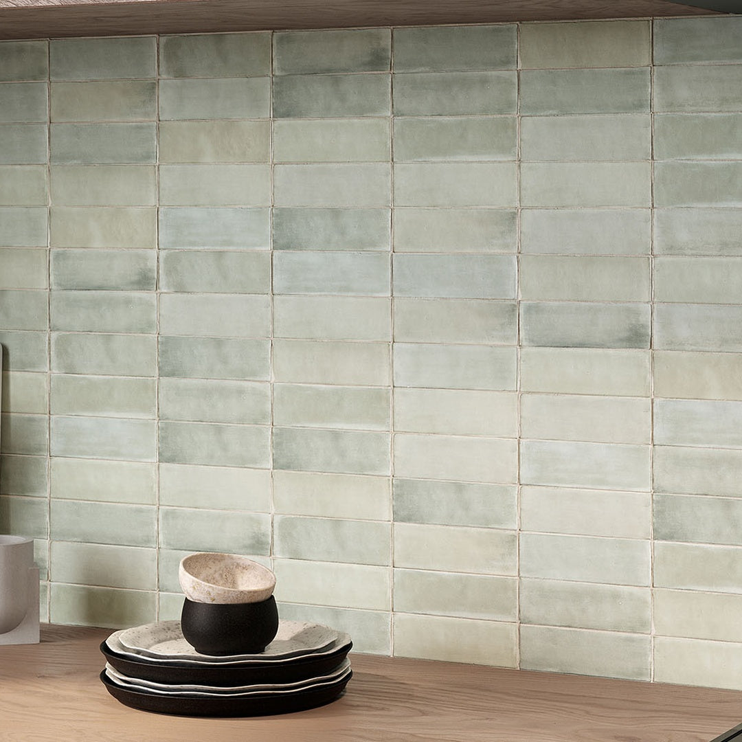 Tint Seaglass Matt Metro Ceramic Wall Tile