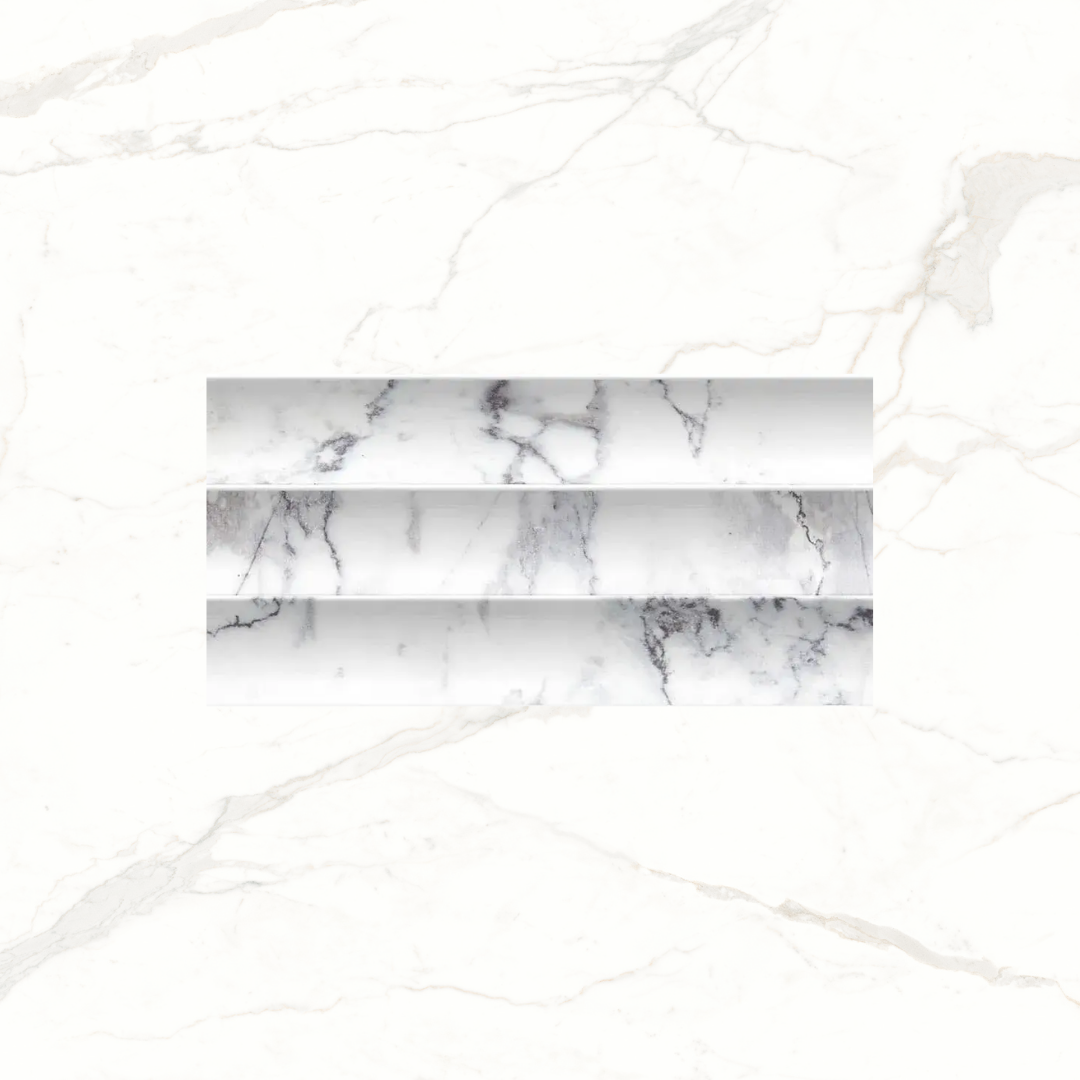 Argos Fluted Decorative Ceramic Wall Tiles