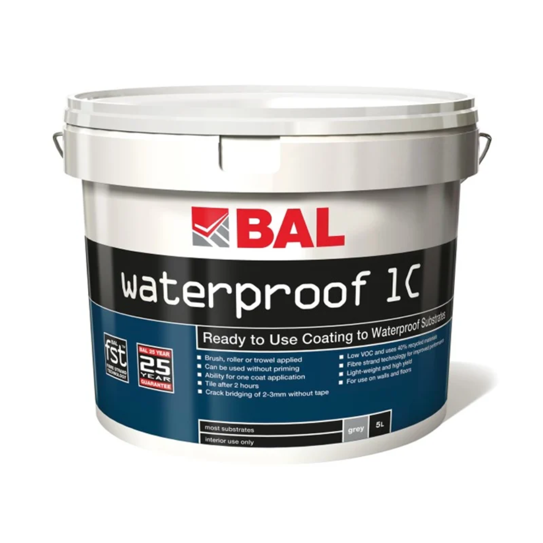 BAL Waterproof 1C Coating System Grey 5L