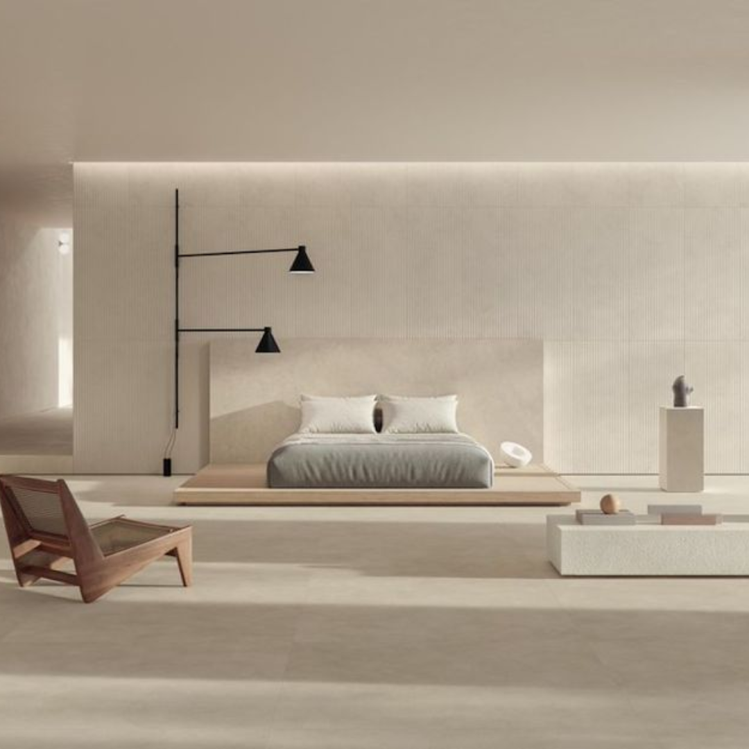 Boost Expression Flute Concrete Effect Porcelain Wall and Floor Tile