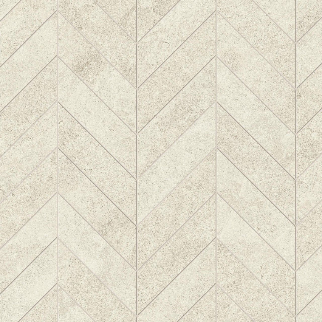 Boost Icor Chevron Limestone Effect Porcelain Wall Tiles