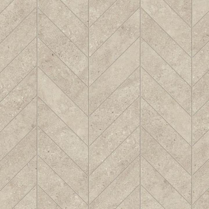 Boost Icor Chevron Limestone Effect Porcelain Wall Tiles