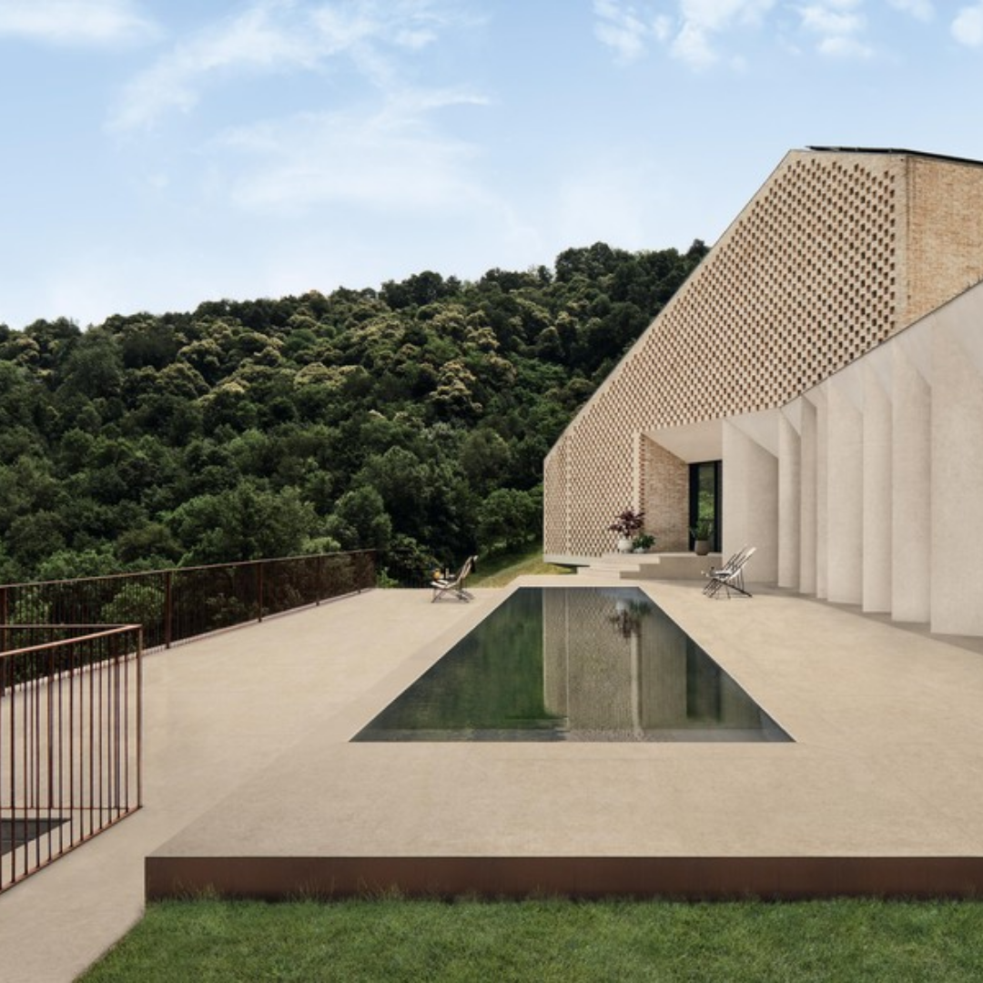 Outdoor Boost Stone Anti-Slip Porcelain Floor Tiles