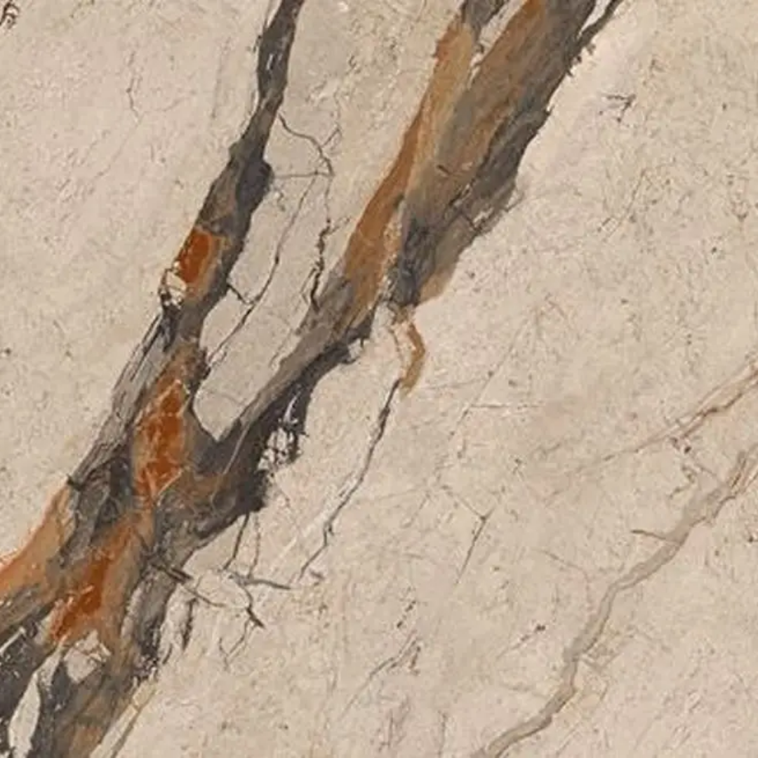 Gallerie Breccia Pheonix Leathered Marble Effect Porcelain Wall and Floor Tile