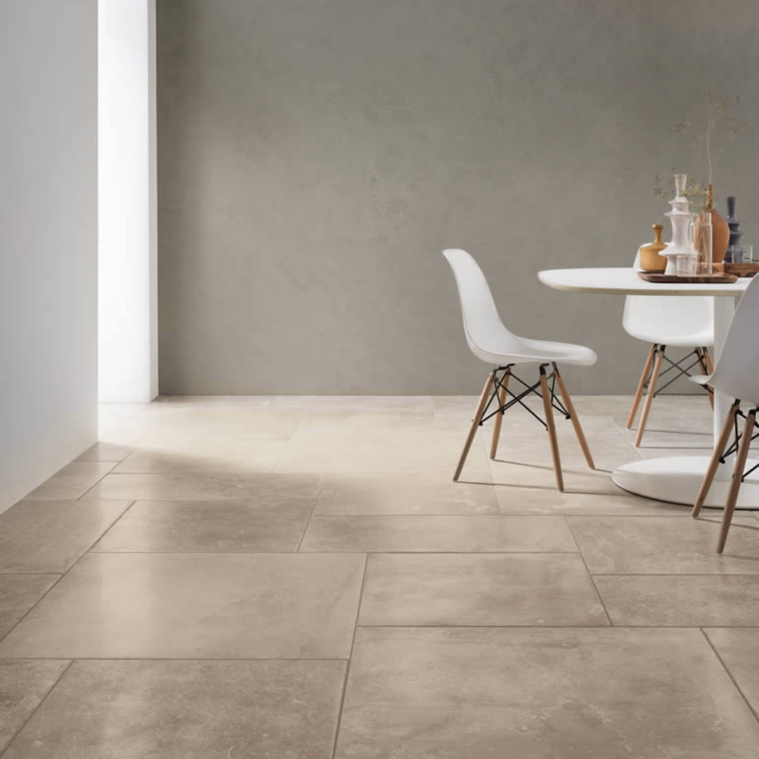 Carriere Du Kronos Tumbled Stone Effect Porcelain Wall and Floor Tile