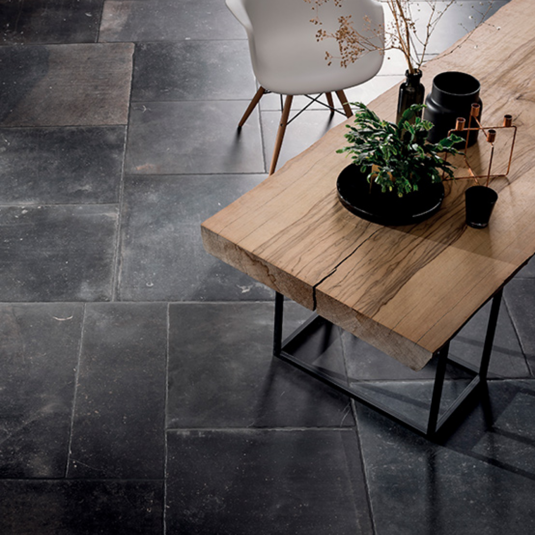 Carriere Du Kronos Tumbled Stone Effect Porcelain Wall and Floor Tile