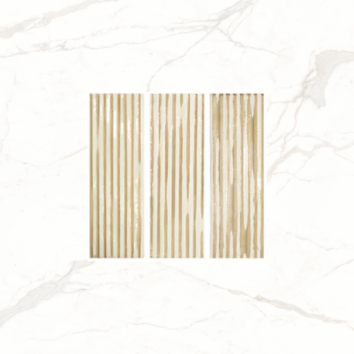 Casablanca Comb Small Format Decorative Ceramic Wall Tile