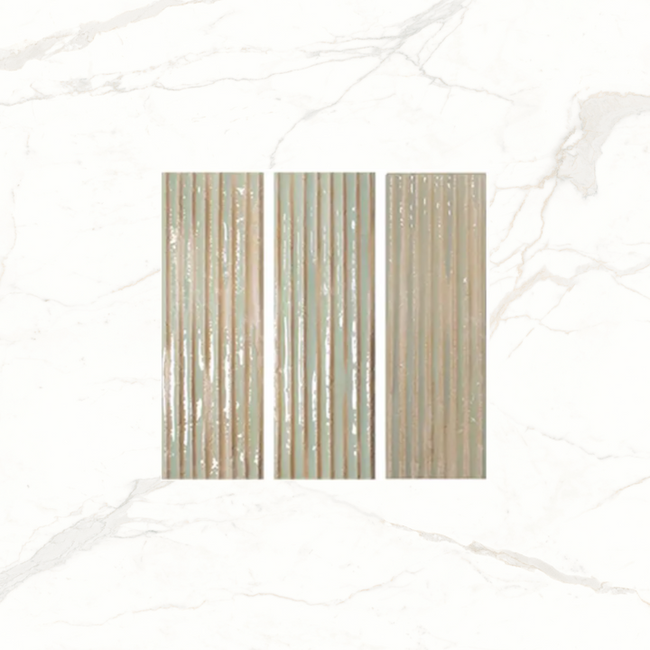 Casablanca Comb Small Format Decorative Ceramic Wall Tile
