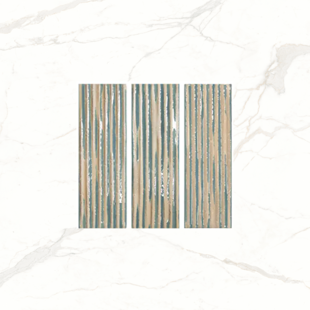Casablanca Comb Small Format Decorative Ceramic Wall Tile