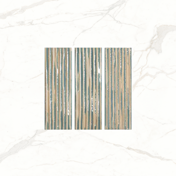 Casablanca Comb Small Format Decorative Ceramic Wall Tile