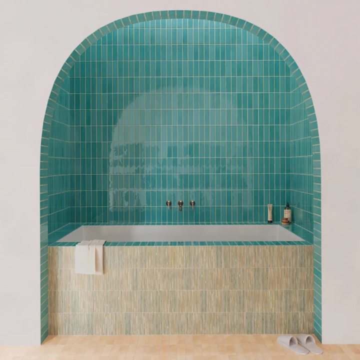 Casablanca Comb Small Format Decorative Ceramic Wall Tile