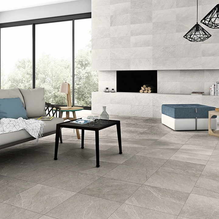 Cliff Stone Matt Ceramic and Porcelain Wall and Floor Tile