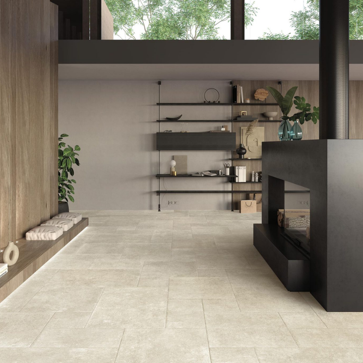 Devon Stone Effect Modular and Large Format Porcelain Floor Tile