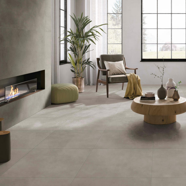 Factor Concrete Effect Porcelain Wall and Floor Tile