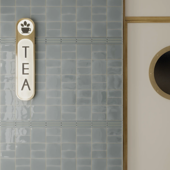 Fayenza Belt Small Format Decorative Gloss Ceramic Wall Tile