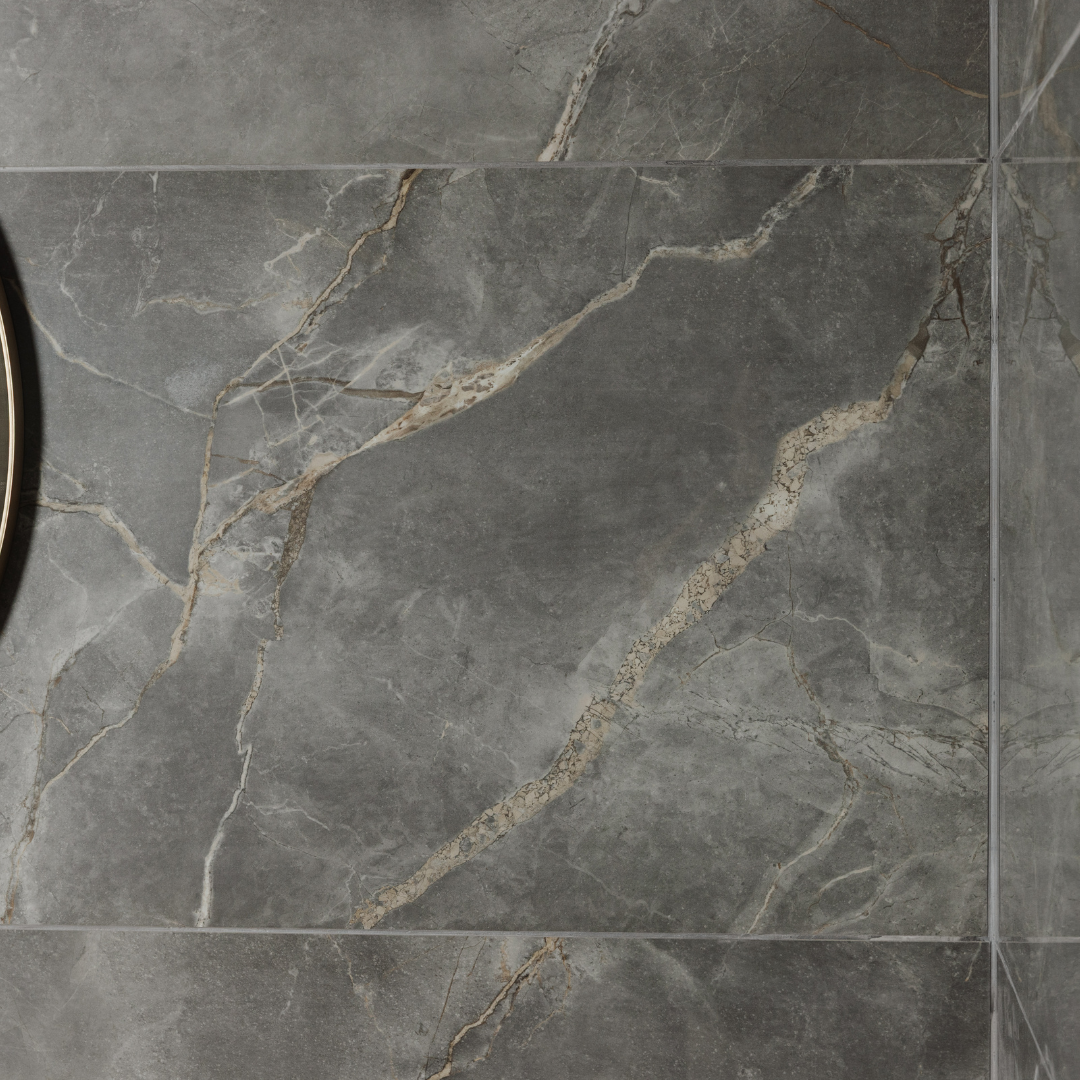Marvel Fior di Bosco Polished Marble Effect Porcelain Tile
