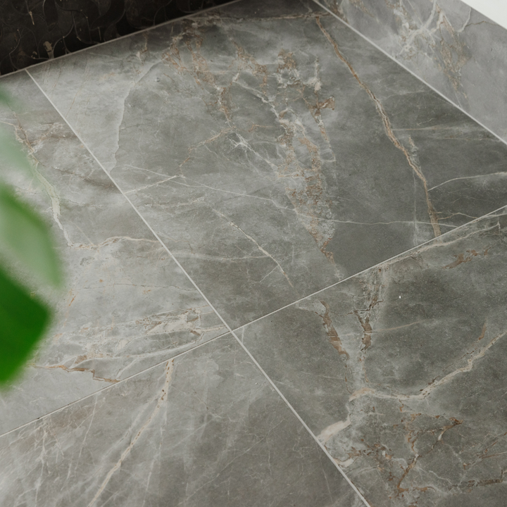 Marvel Fior di Bosco Polished Marble Effect Porcelain Tile