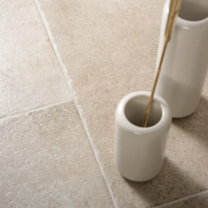 French Limestone Porcelain Wall and Floor Tile