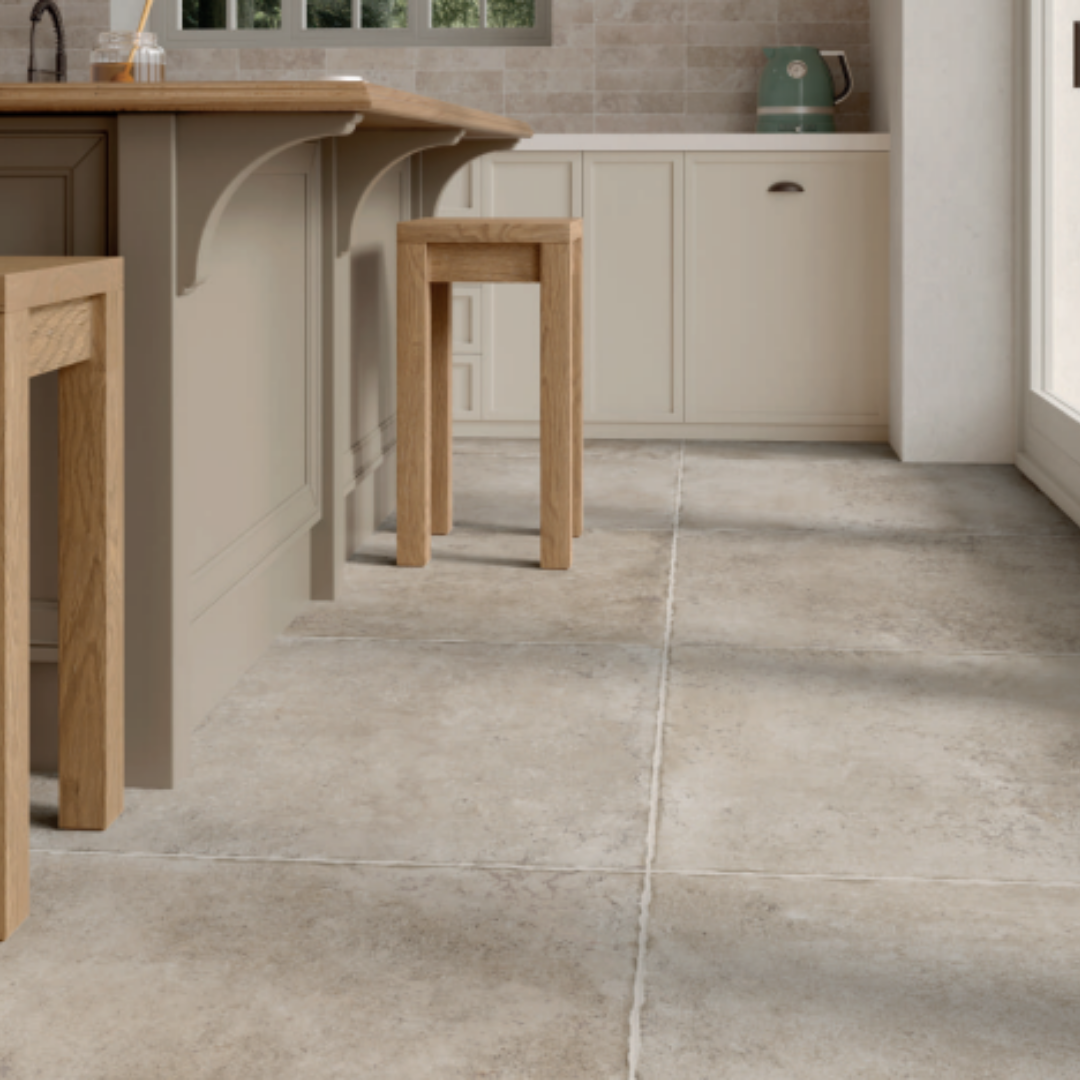 French Limestone Porcelain Wall and Floor Tile