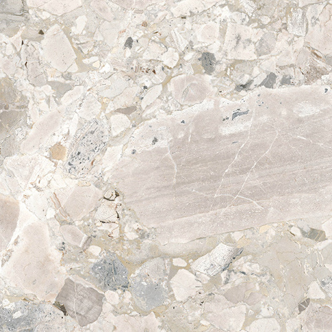Fusion Wildflower Shell Stone Effect Porcelain Wall and Floor Tile