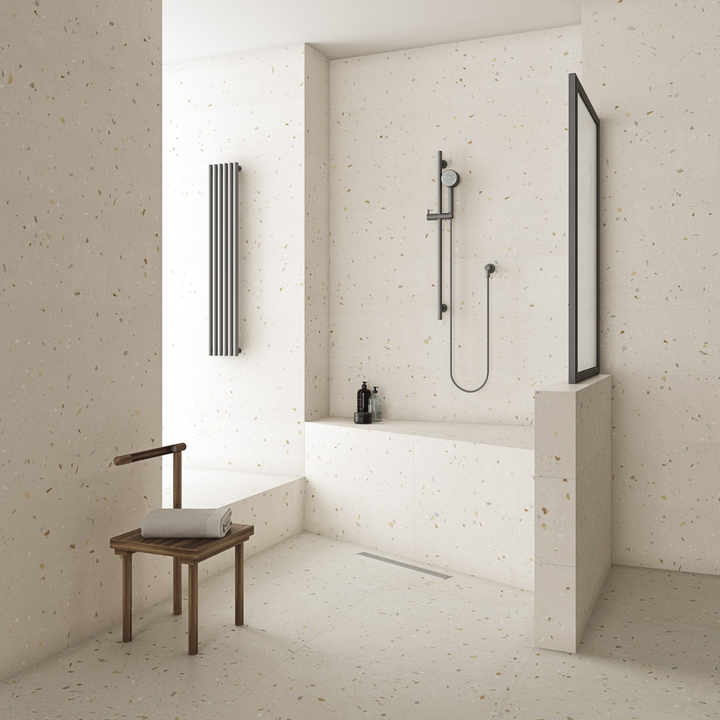 Gems Light Terrazzo Effect Porcelain Wall and Floor Tile