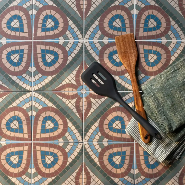 Neridia Mosaic Style Small Format Porcelain Floor Tile