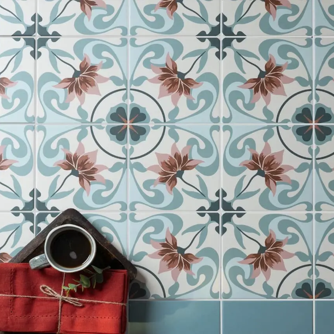 Roseberry Mosaic Style Small Format Porcelain Floor Tile