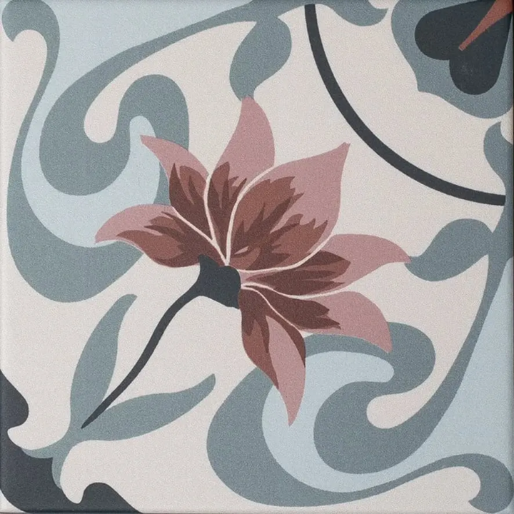Roseberry Mosaic Style Small Format Porcelain Floor Tile