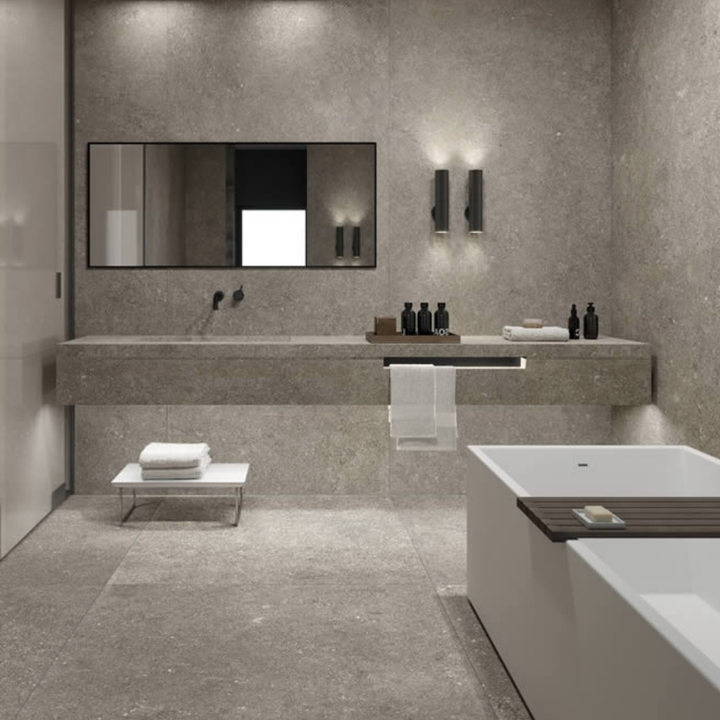 La Reverse Stone Effect Modular Porcelain Tile