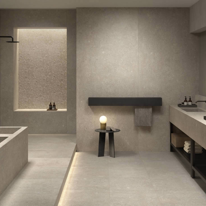 La Reverse Stone Effect Modular Porcelain Tile