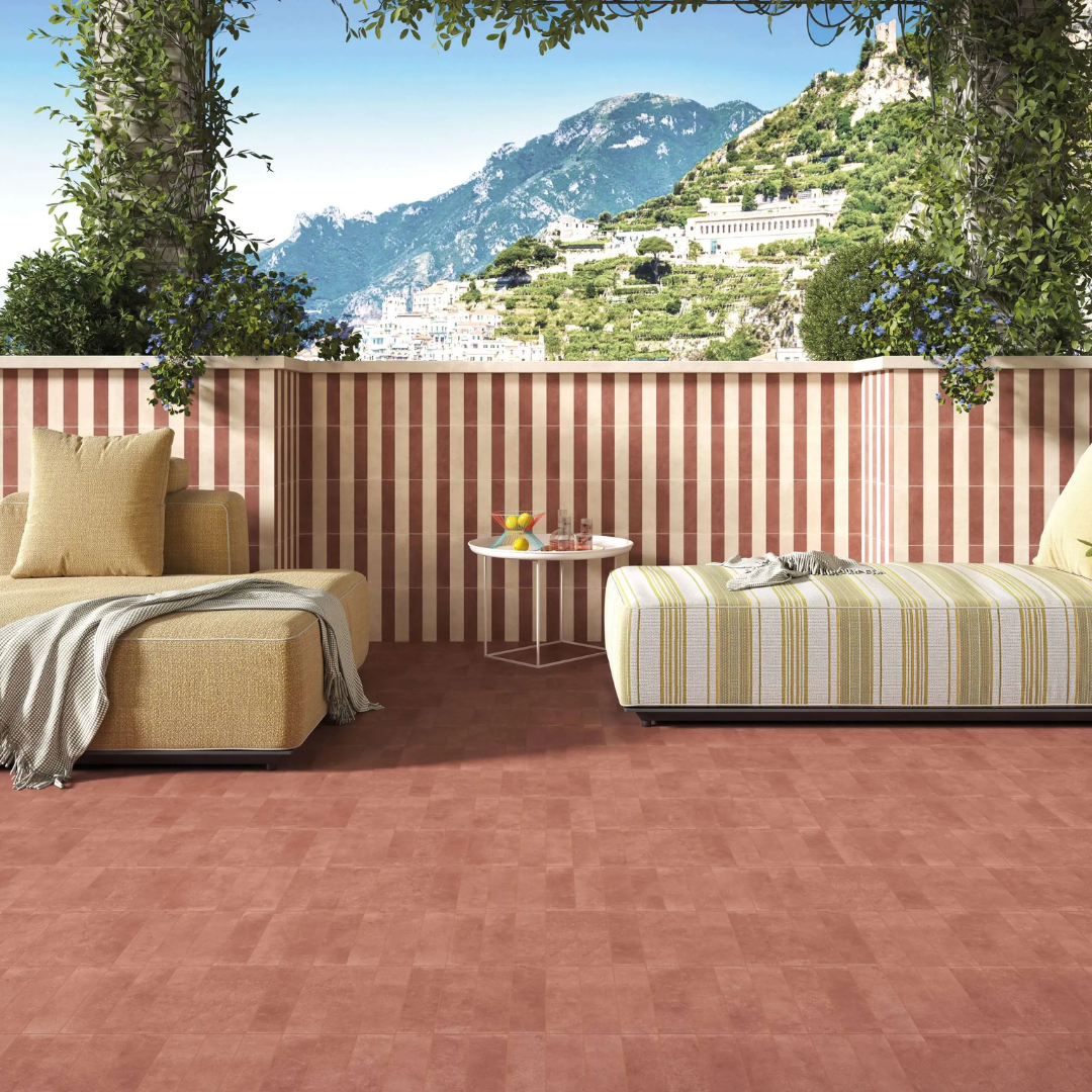 Lands Small Format Narrow Porcelain Wall and Floor Tile