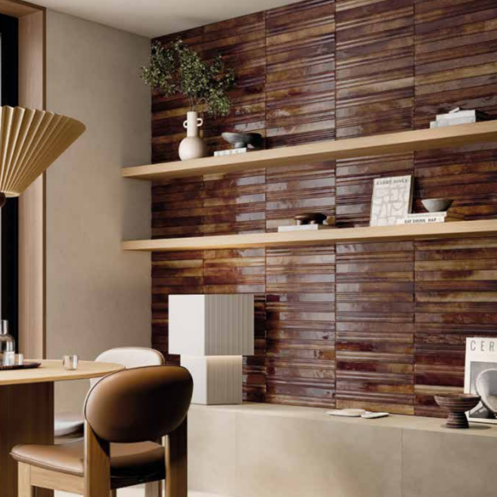 Majolica Narrow Small Format Decorative Porcelain Wall Tiles