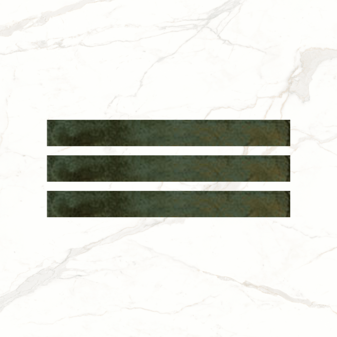 Majolica Narrow Small Format Decorative Porcelain Wall Tiles