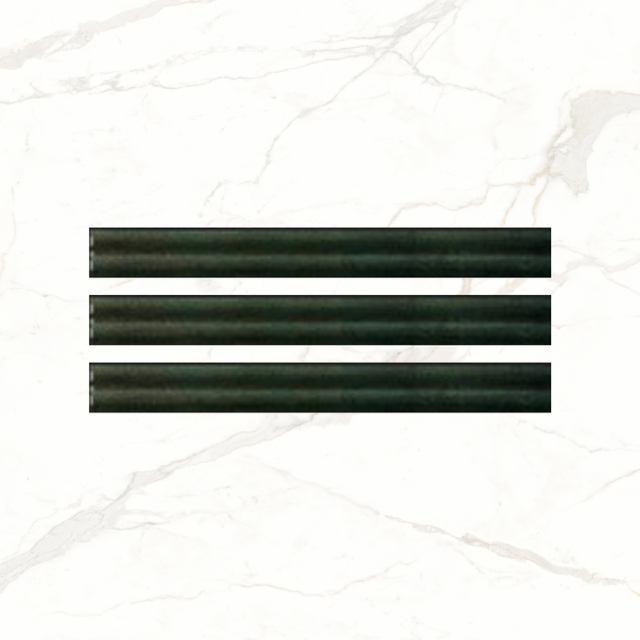 Majolica Narrow Small Format Decorative Porcelain Wall Tiles