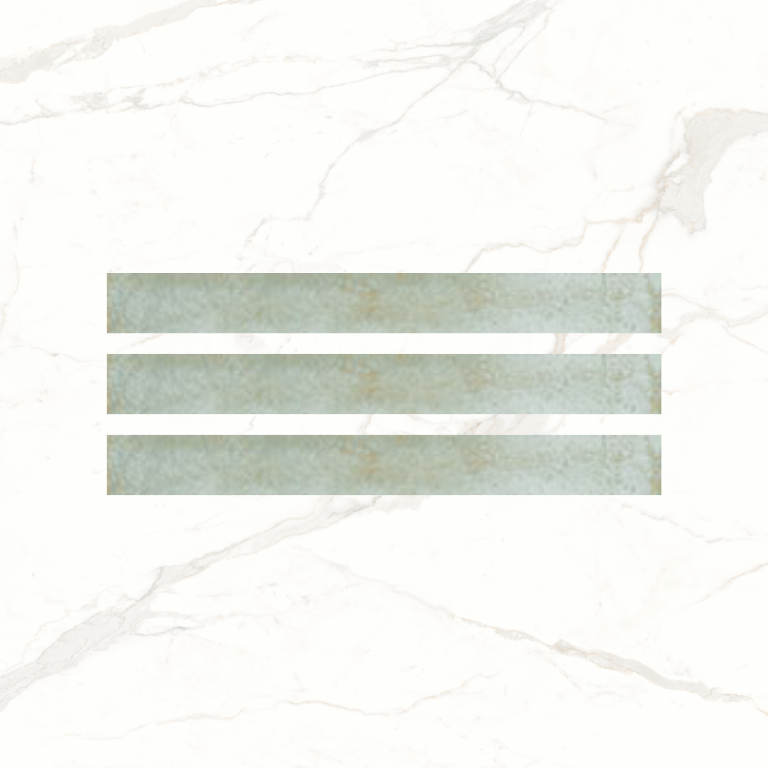 Majolica Narrow Small Format Decorative Porcelain Wall Tiles