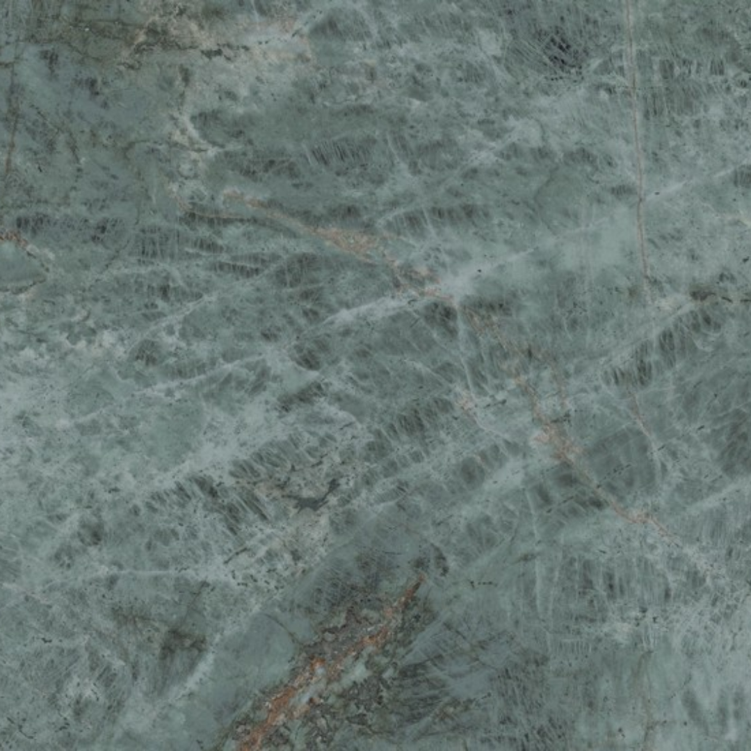 Marvel Diva Green Polished Marble Effect Porcelain Tile