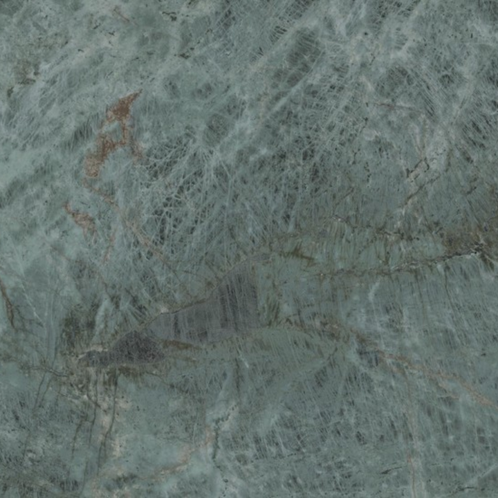Marvel Diva Green Polished Marble Effect Porcelain Tile