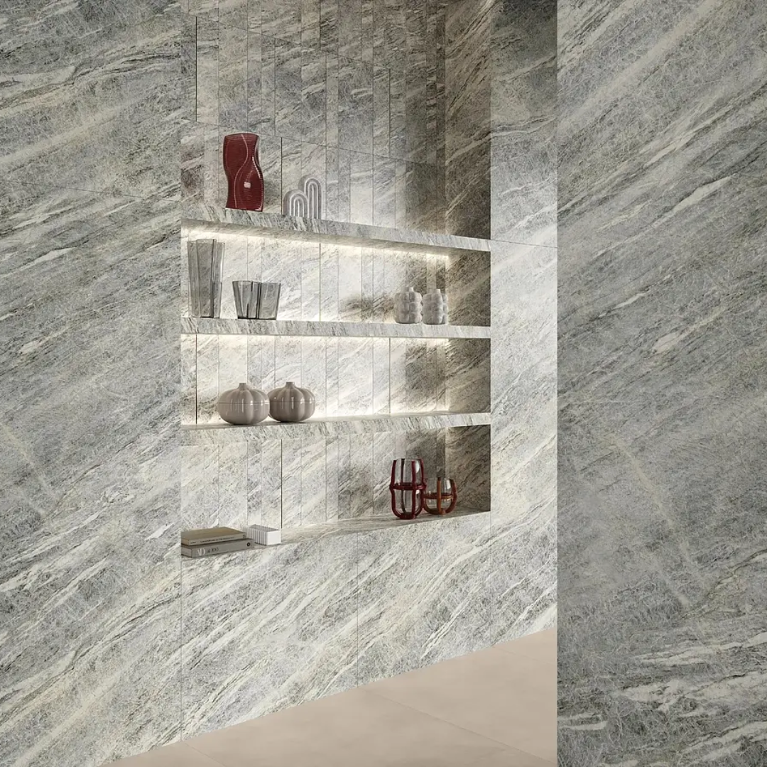 Marvel Diva Sky Stone Velvet Marble Effect Porcelain Tiles – Collinson ...