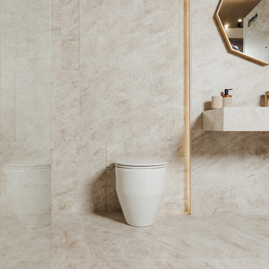 Marvel Diva Taj Mahal Quartzite Effect Porcelain Wall and Floor Tile