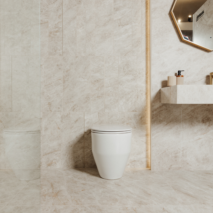 Marvel Diva Taj Mahal Quartzite Effect Porcelain Wall and Floor Tile